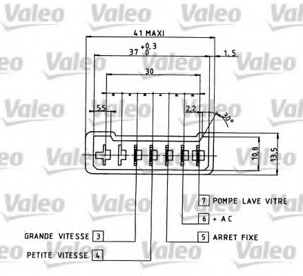 VALEO 251155 Steering Column Switch